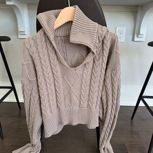 Sablyn v neck sweater - L